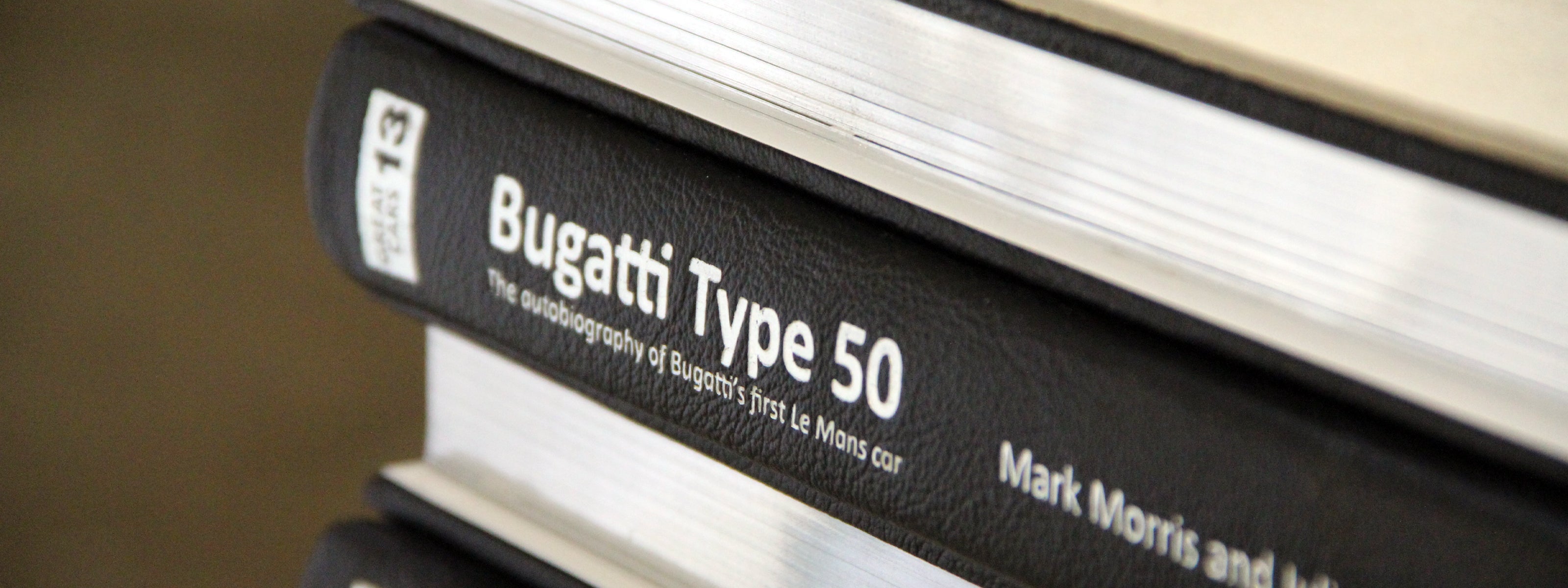Bugatti Type 50 Limited Edition books together