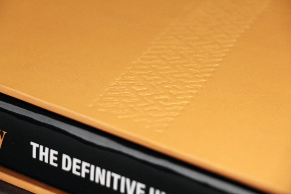 Camel Trophy Collector's Edition binding detail