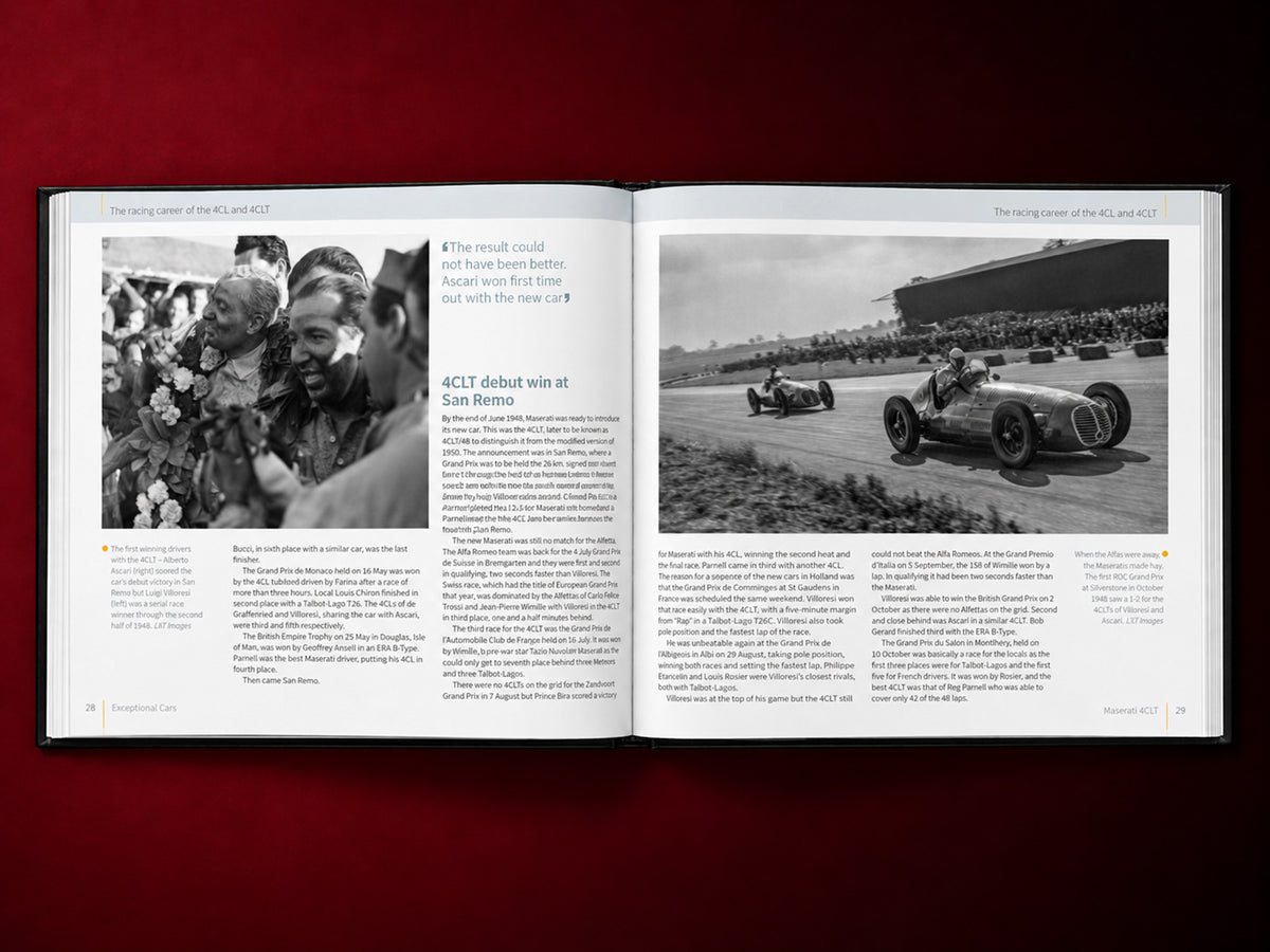 Maserati 4CLT - The remarkable history of chassis no. 1600