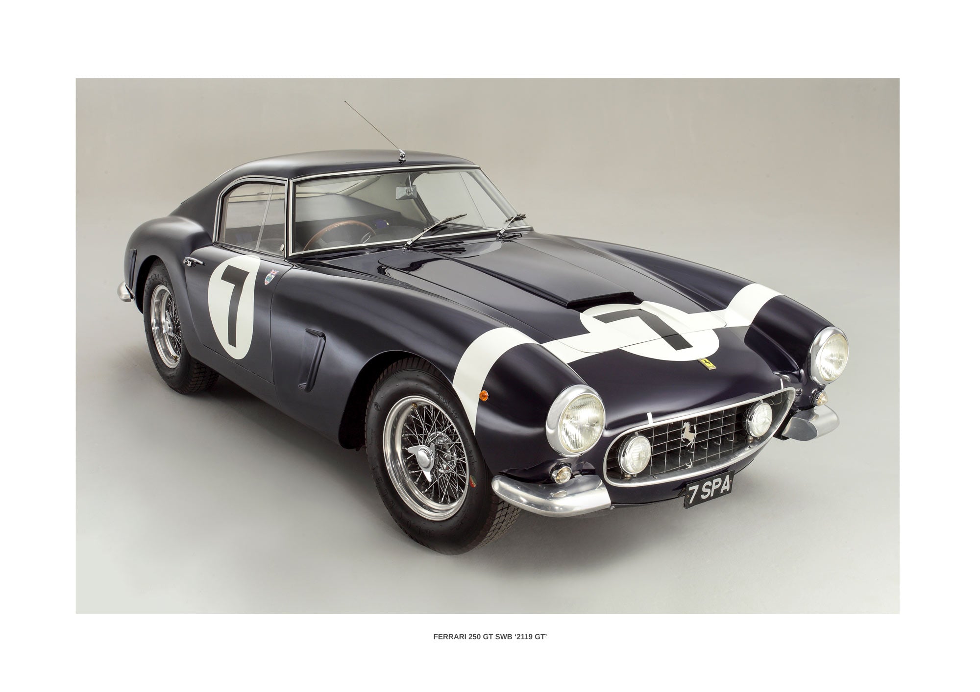 Ferrari 250 GT SWB 2119 James Mann print