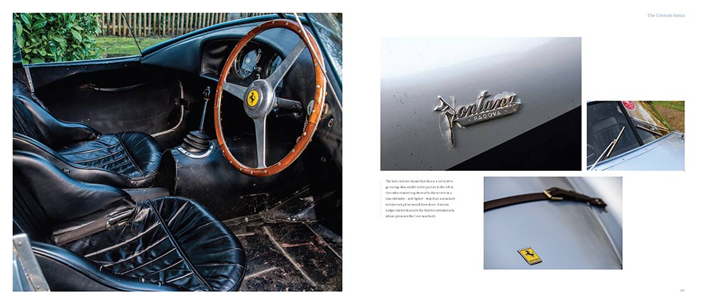 Ferrari Uovo interior detail