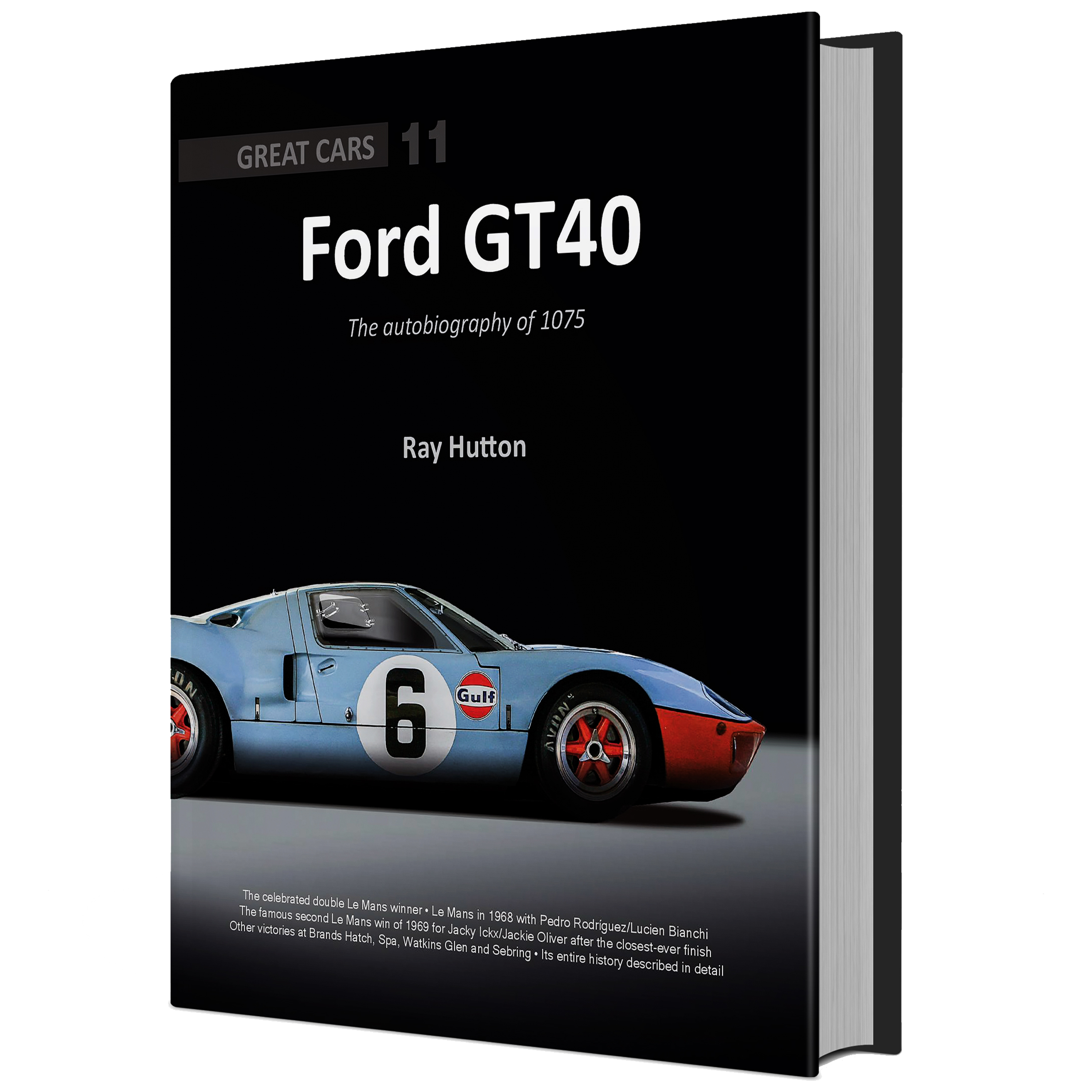 Ford GT40 book by Ray Hutton