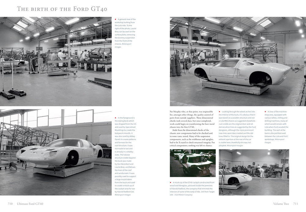 Ford GT40 Lola moulds