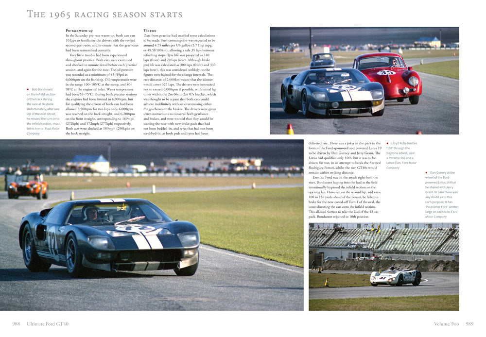 Ford GT40s racing 1965