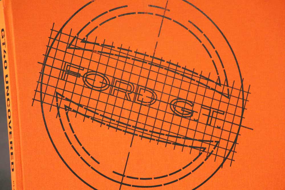 GT40 Uncovered book detail