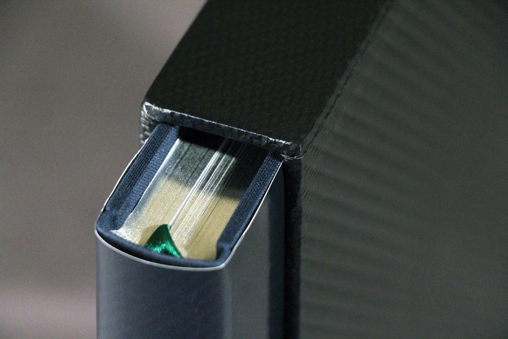 Jaguar XJR-15 book gilt edging