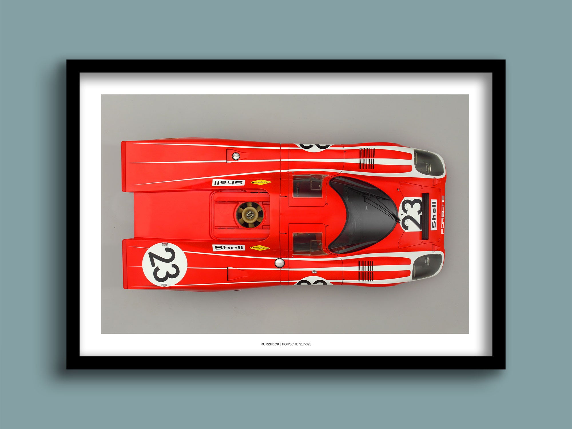 James Mann Kurzheck Porsche 917 print