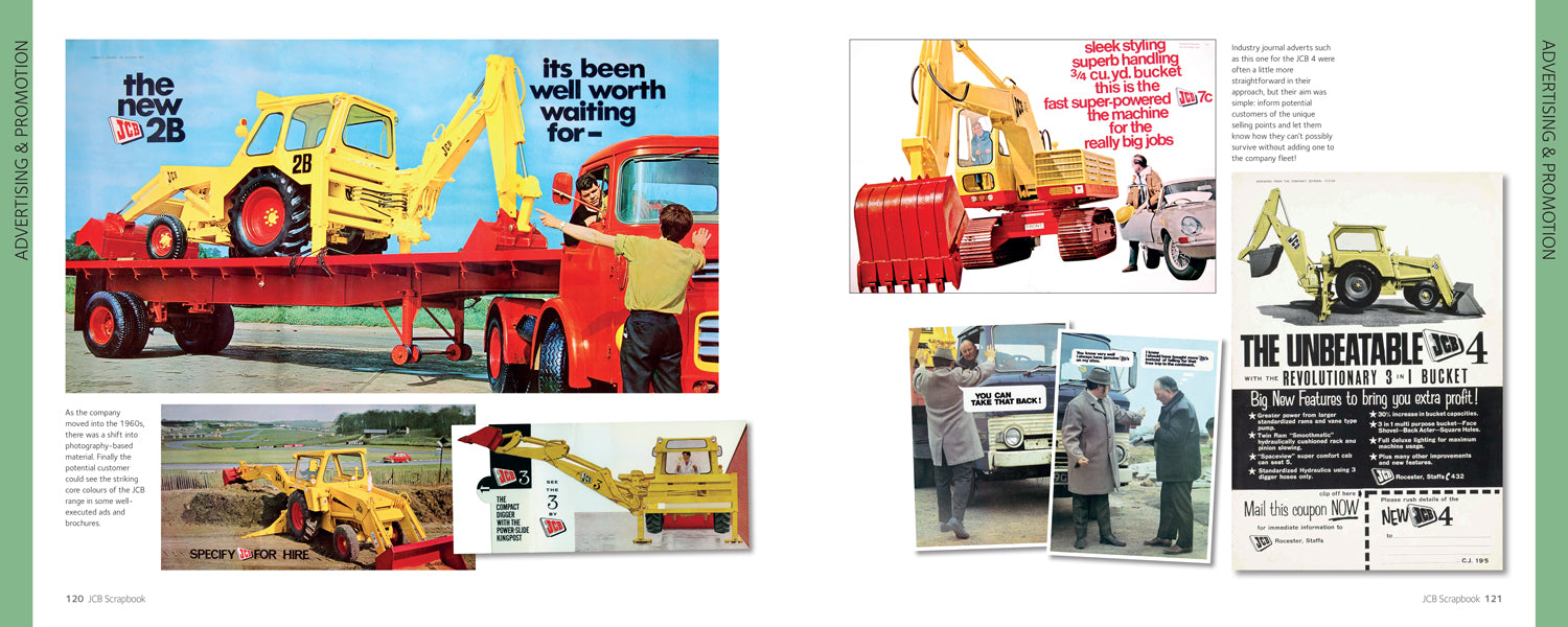JCB advertising and promotion