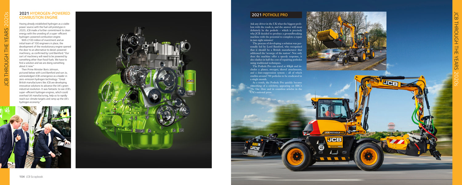 JCB in the 2020s