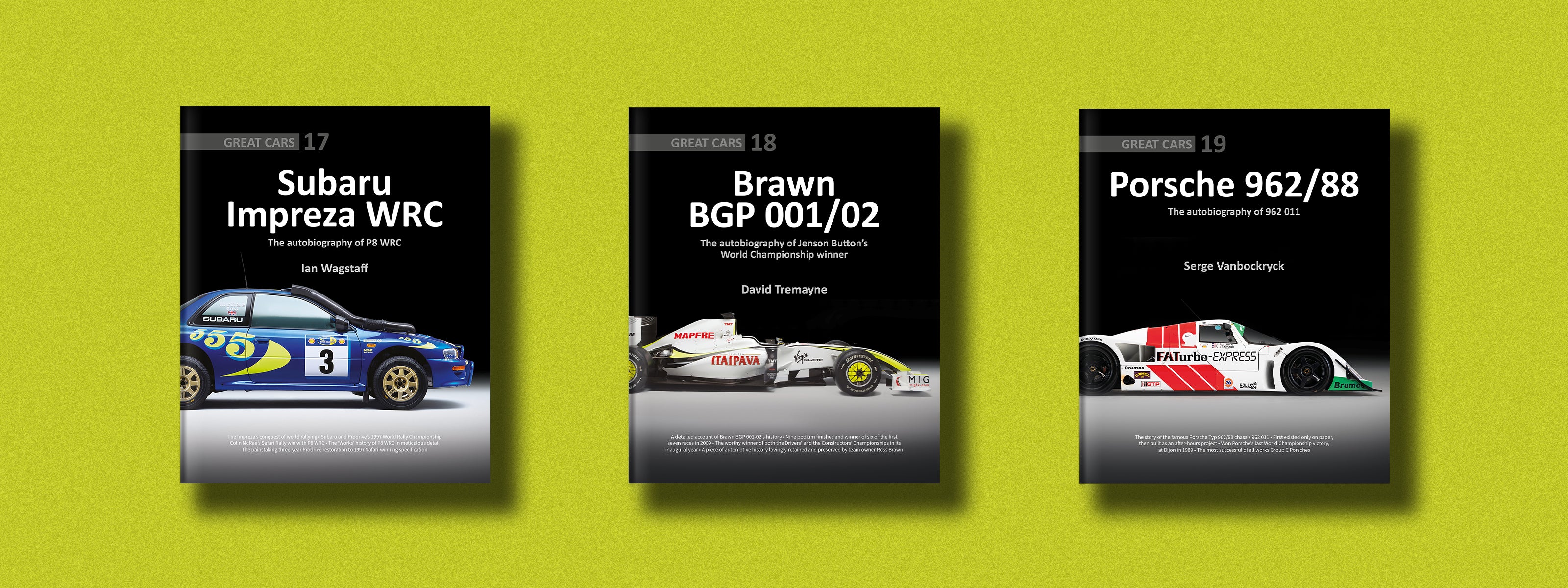 Great Cars Series books