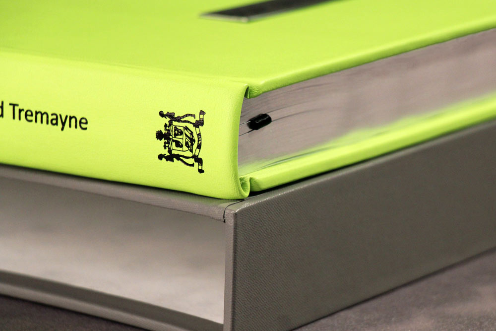 Brawn BGP 001/02 Limited Edition binding detail