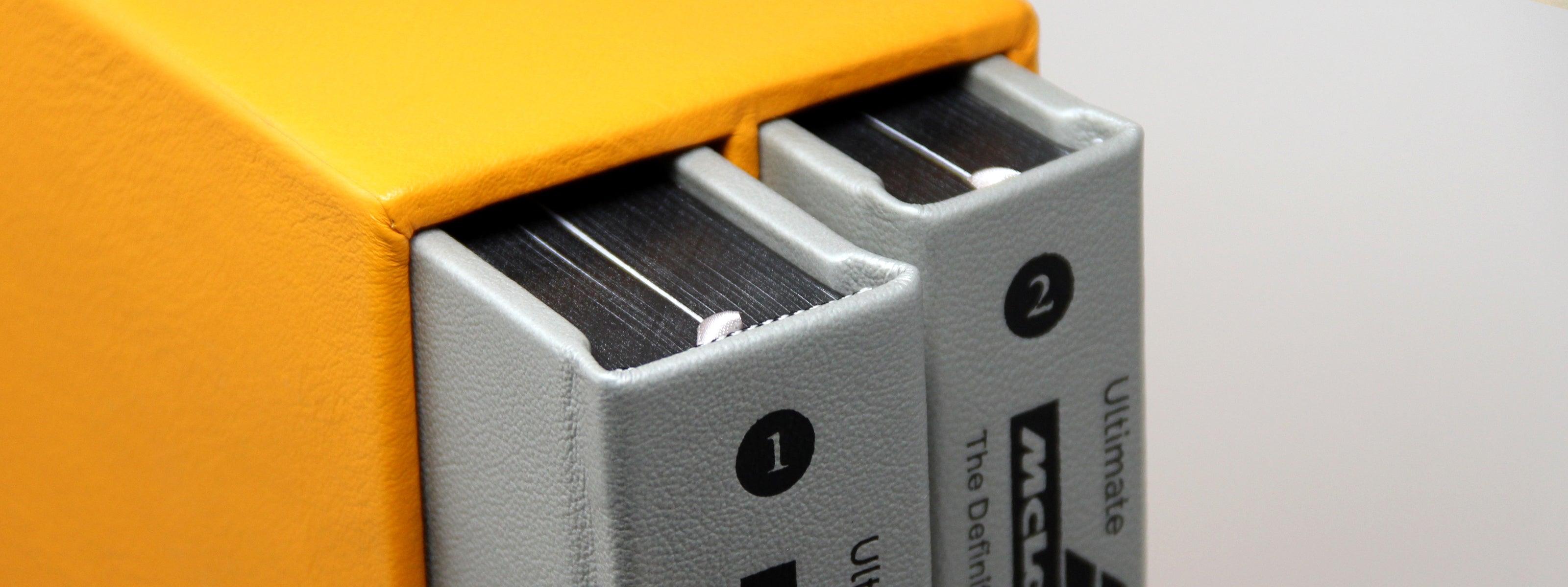 McLaren F1 GTR Collector's Edition book binding detail