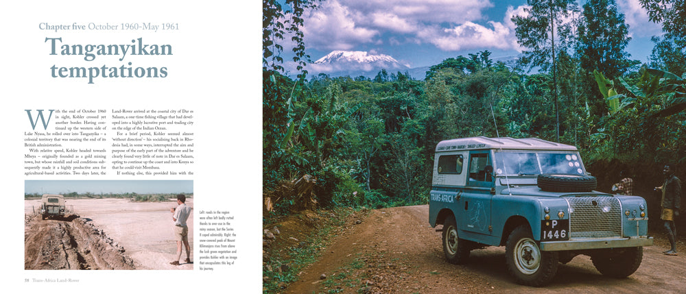 Series one Land-Rover overland adventure