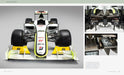 Studio shots of Brawn BGP 001