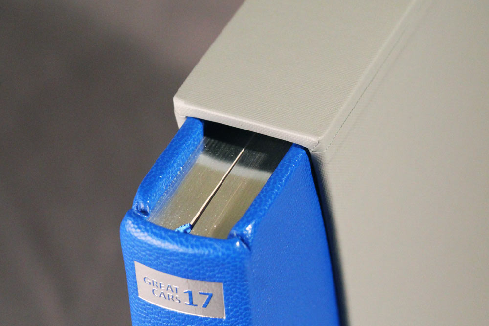 Subaru Impreza limited edition book edging detail