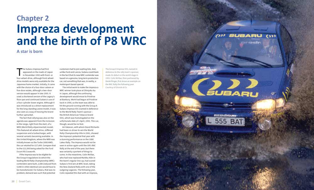 Subaru Impreza WRC - The Autobiography of P8 WRC (Limited Edition)