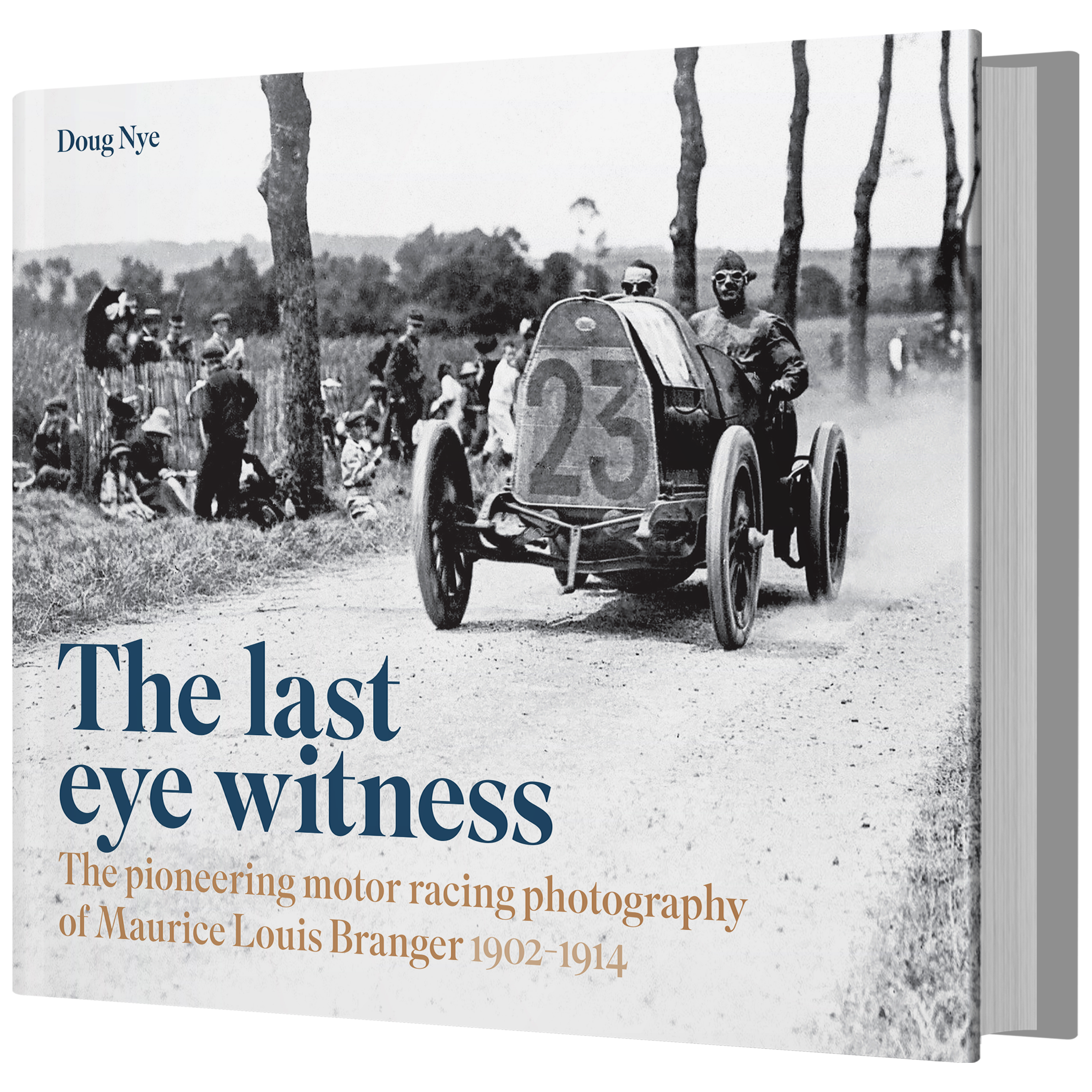 Pioneering motor racing photography