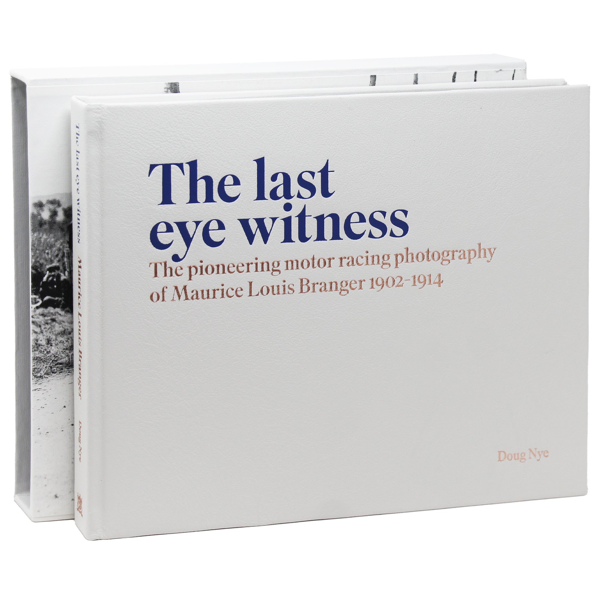 Limited Edition book about Maurice Louis Branger motor photography from 1902-1914