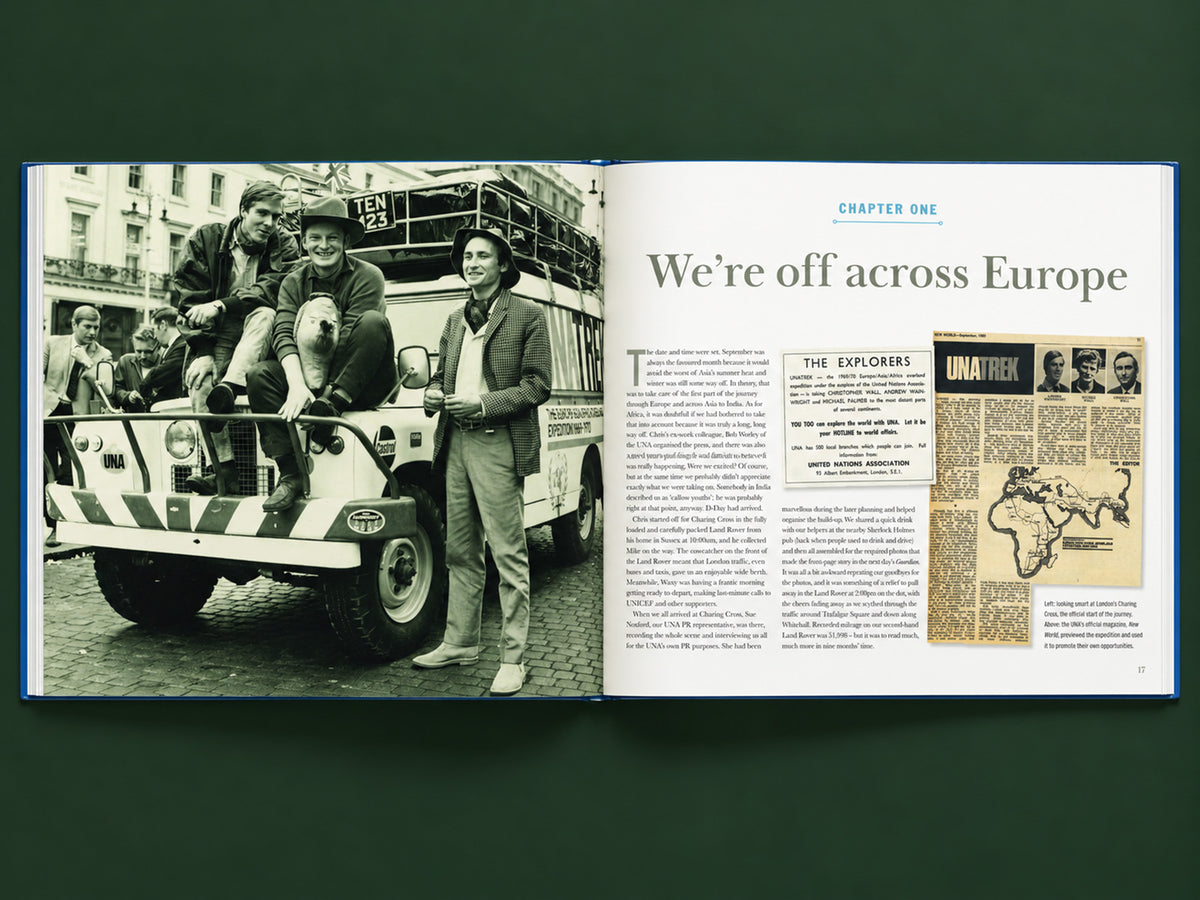 Three Men in a Land Rover