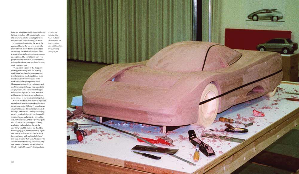 JaguarSport XJR-15 clay model