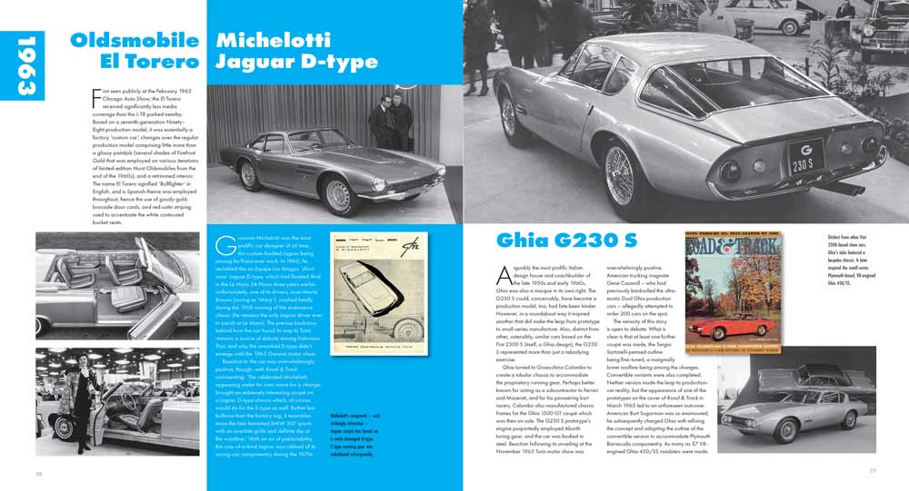1960s cars Michelotti Jaguar D-type 