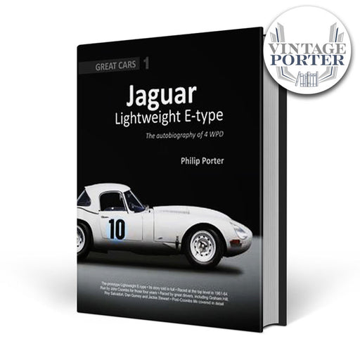 Classic car books - Etype history - signed by Brian Redman