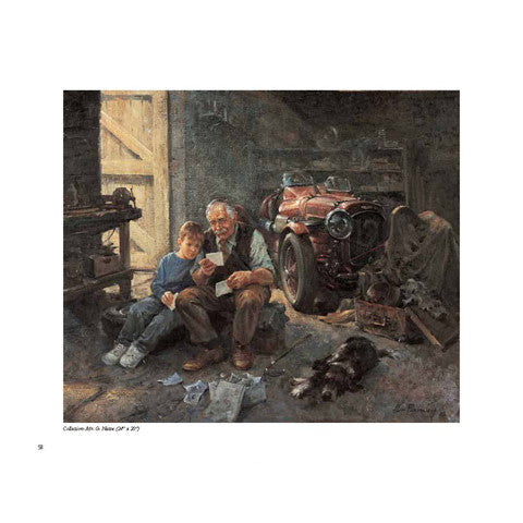 Alan Fearnley automotive paintings book