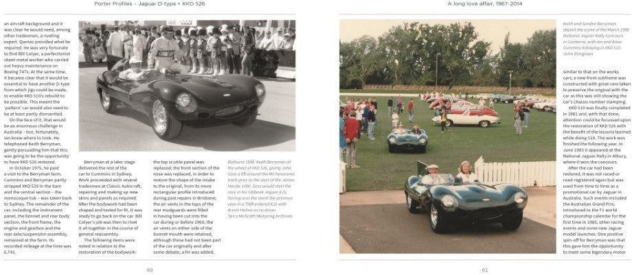 Jaguar D-type 1967 to 2014