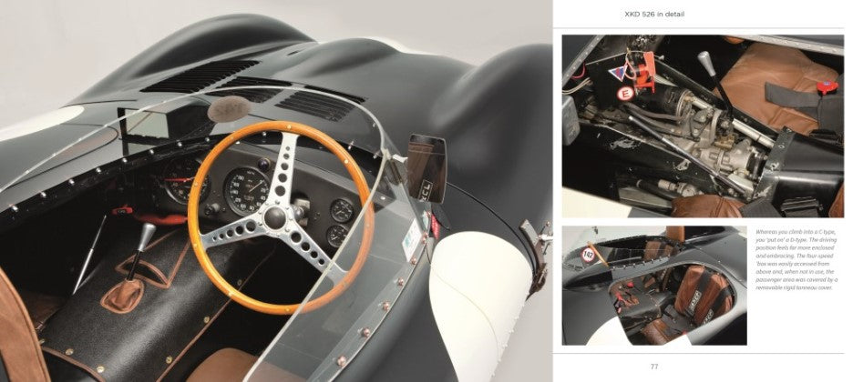 Jaguar D-type interior