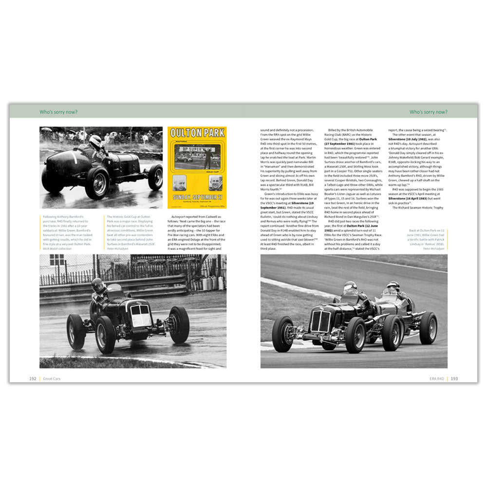 ERA R4D historic racing photos