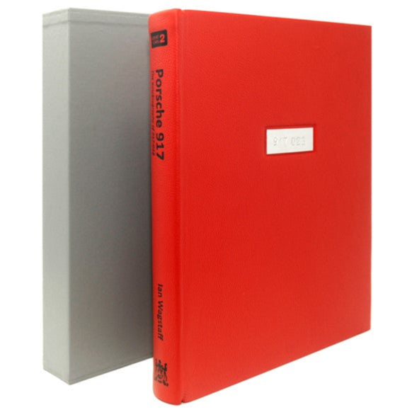 Porsche 917 leather-bound book