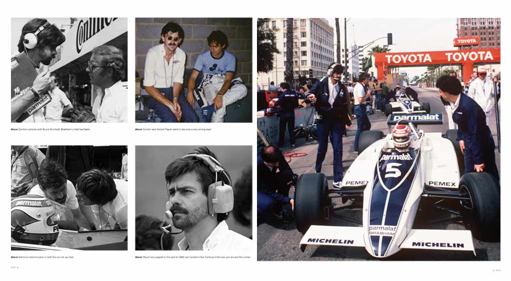 Gordon Murray with Nelson Piquet