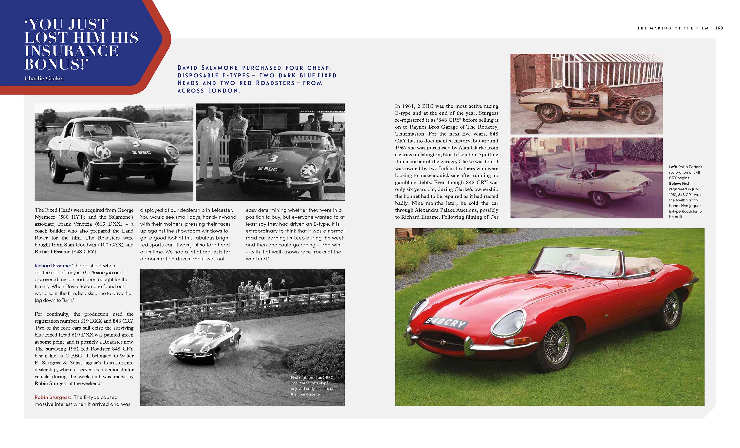 Etype in the Italian Job