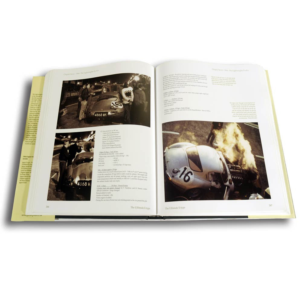 Jaguar E-type history book