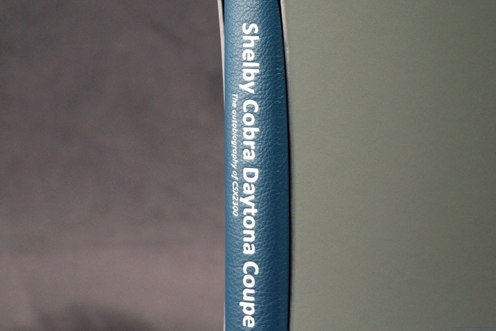 Special edition Shelby Cobra book by Rinsey Mills