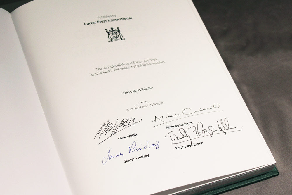 Signed by Mick Walsh