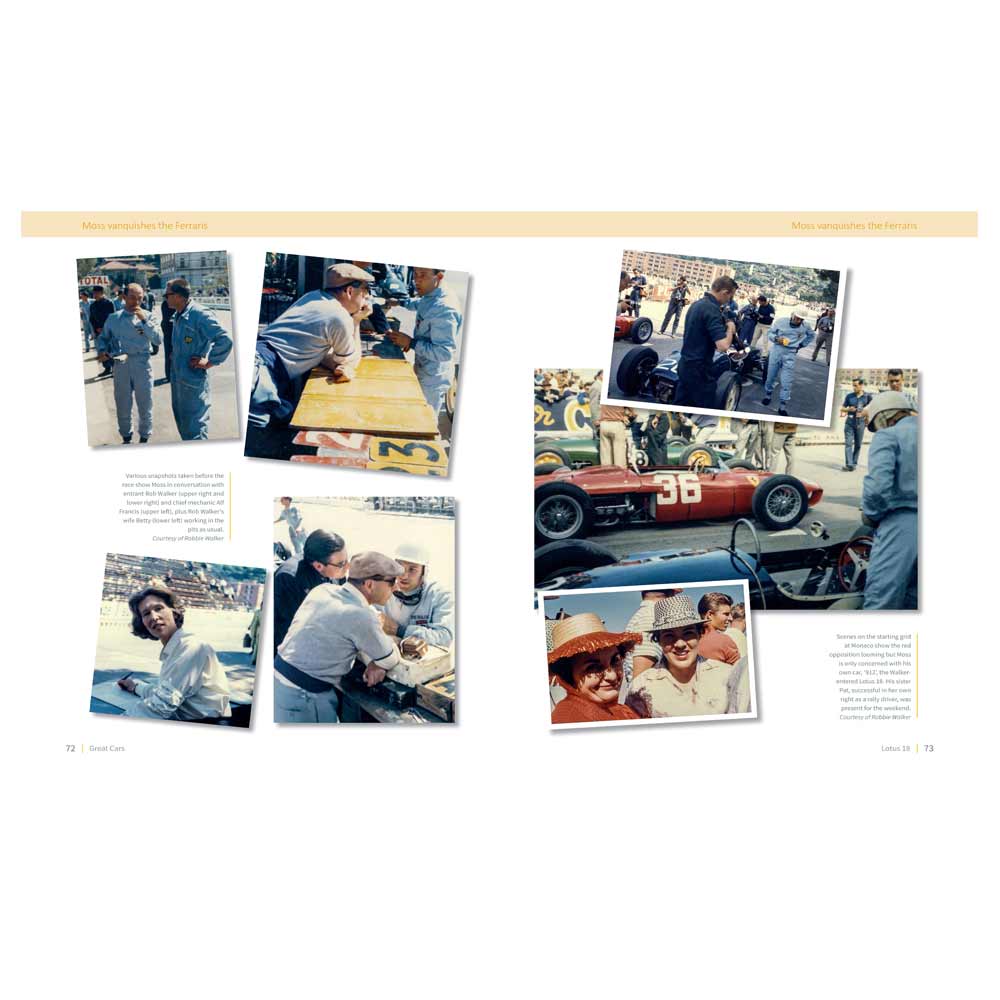 Stirling Moss race preparations at Monaco in 1961