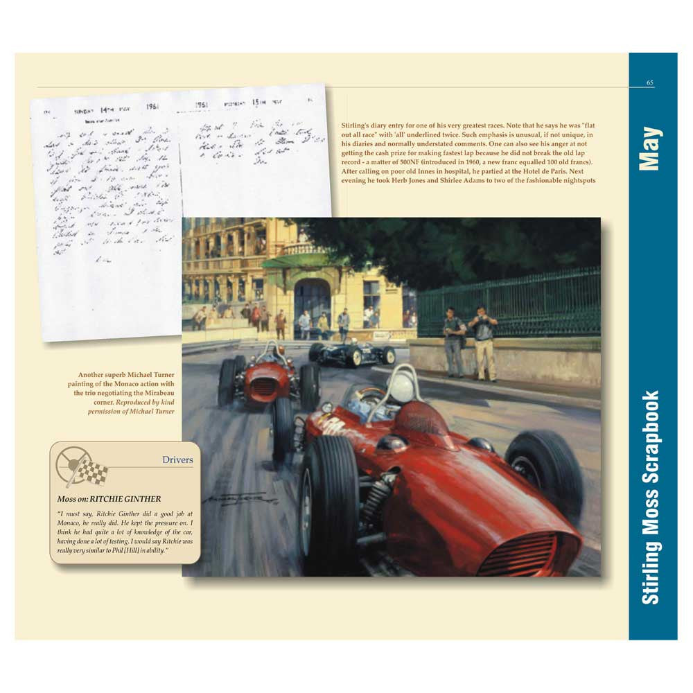 Stirling Moss motor racing biography 1961