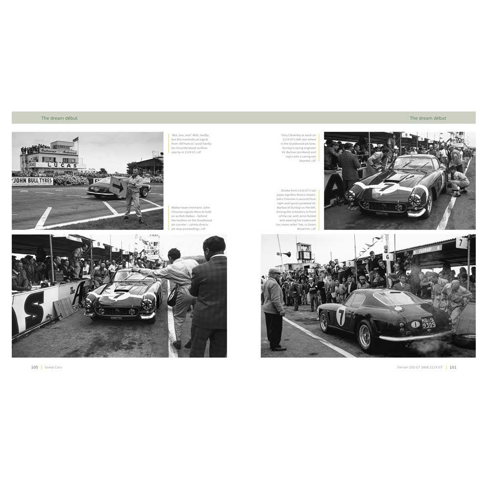 Stirling Moss, Rob Walker, Tony Cleverley, Dunlop