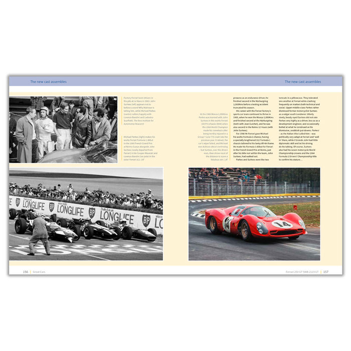 Michael Parkes works Ferrari Formula 1 debut, 1966 French Grand Prix