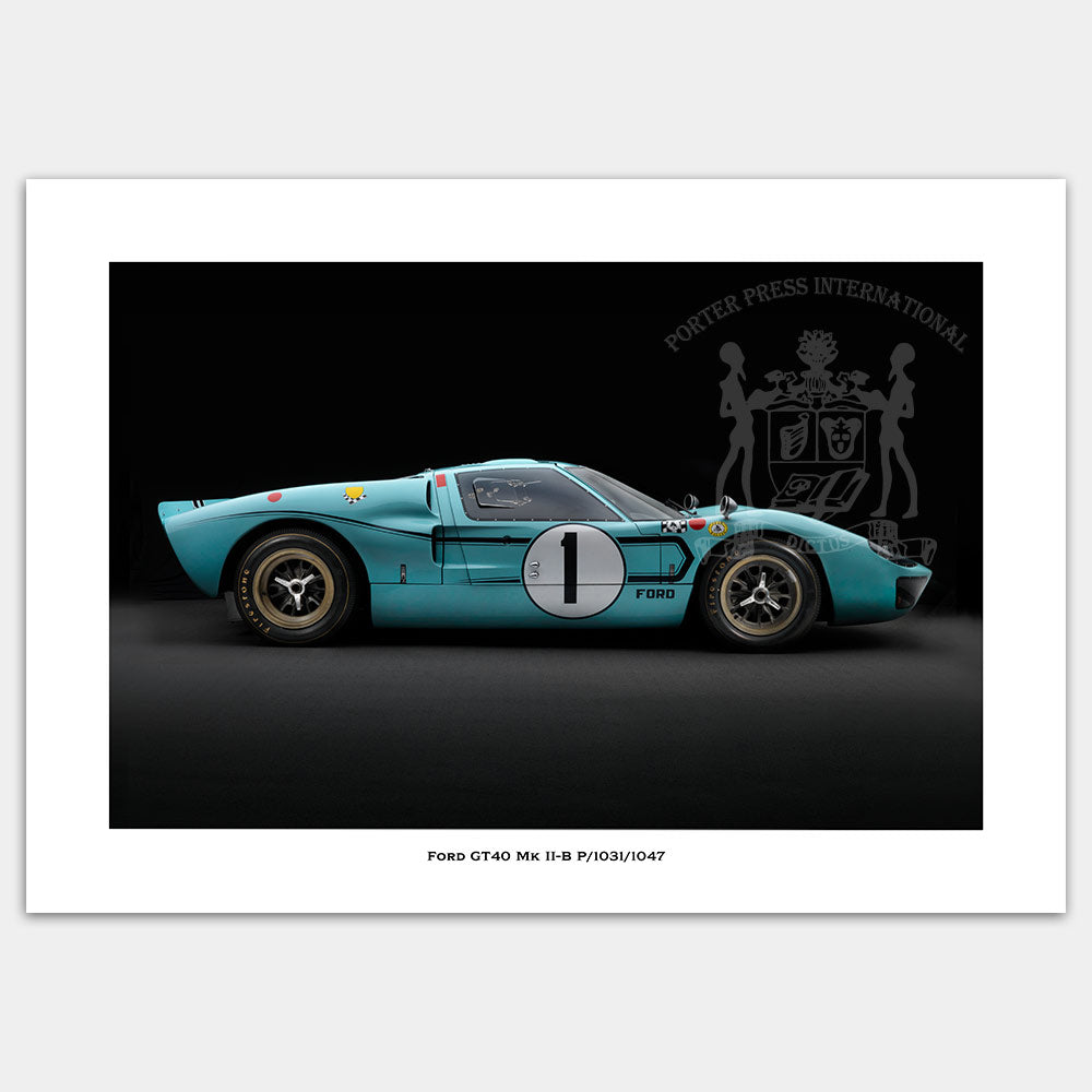 Ford GT40 MkII B print
