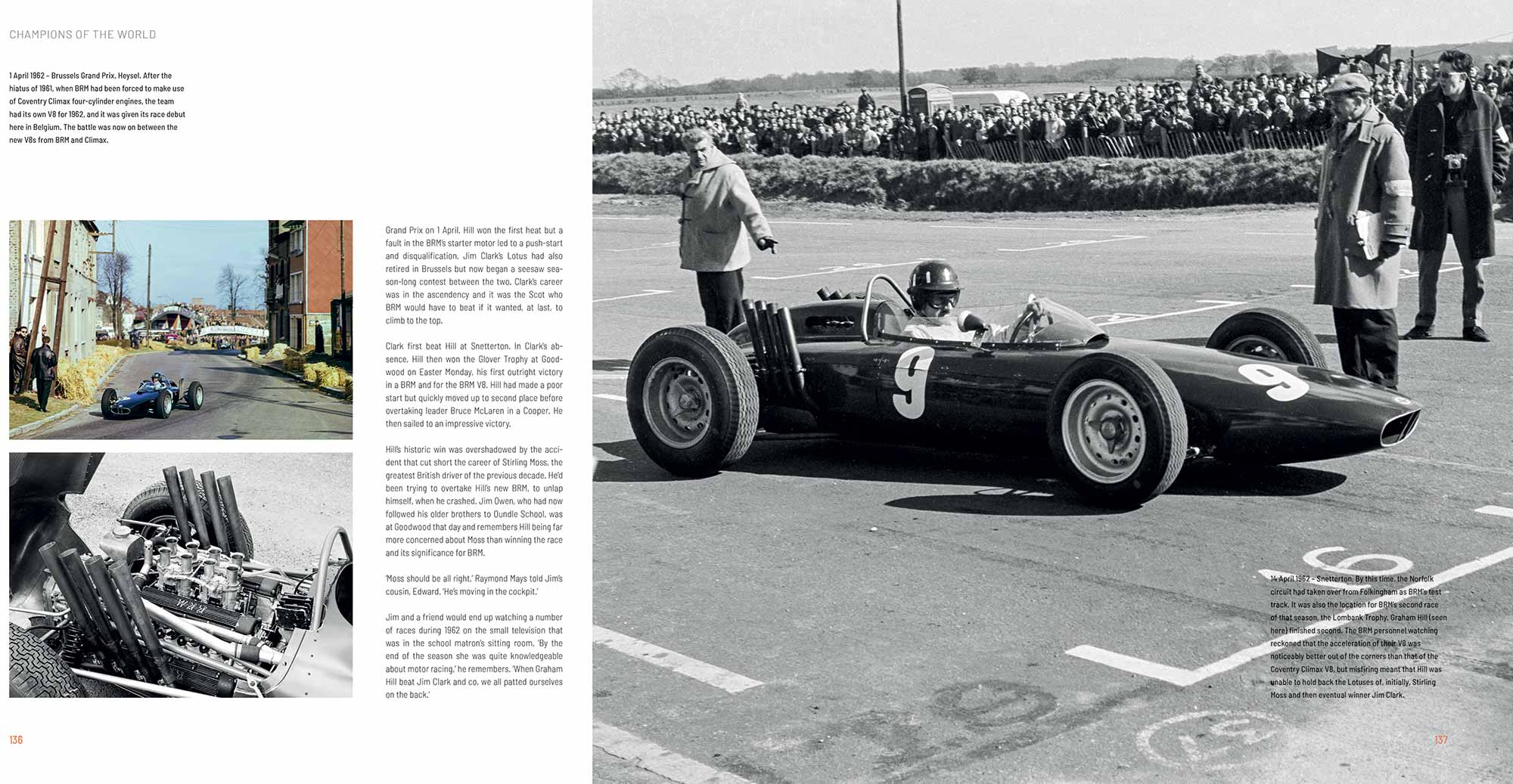 Graham Hill in a BRM