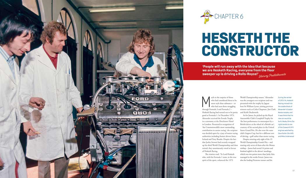Hesketh engineers and mechanics