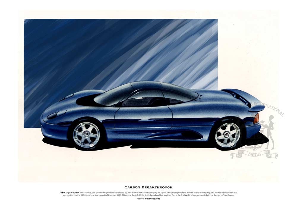 Jaguar Sport XJR 15 sketch