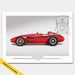 Photo Maserati 250F side profile