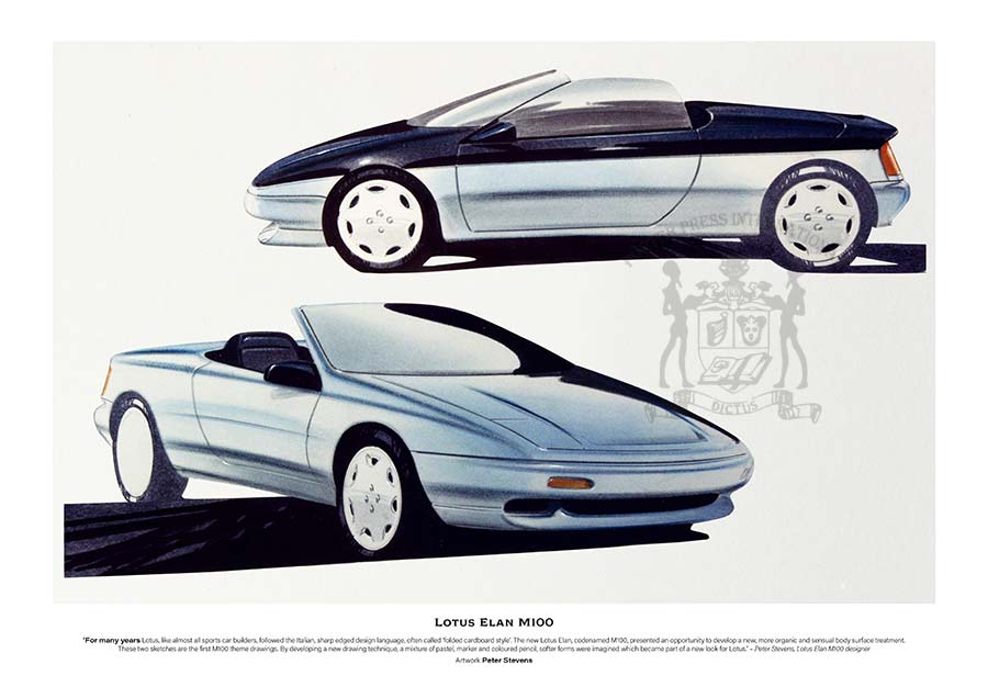 Exclusive Lotus Elan print