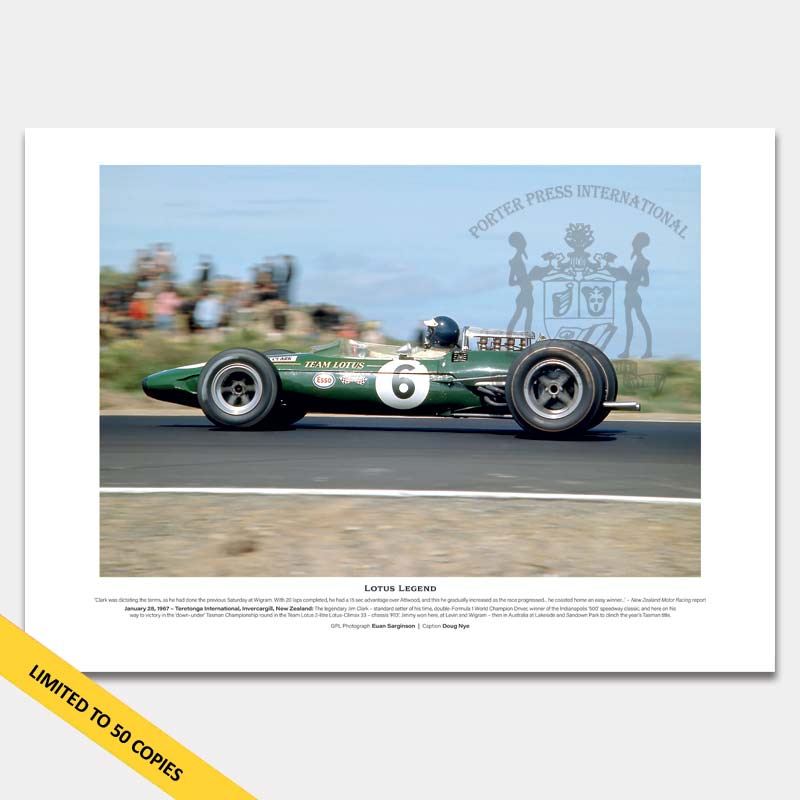 Exclusive print Lotus Legend