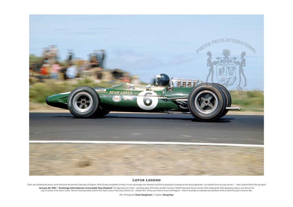 1967 Jim Clark racing Lotus