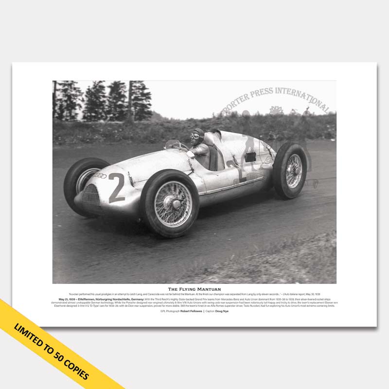 Print of The Flying Mantuan