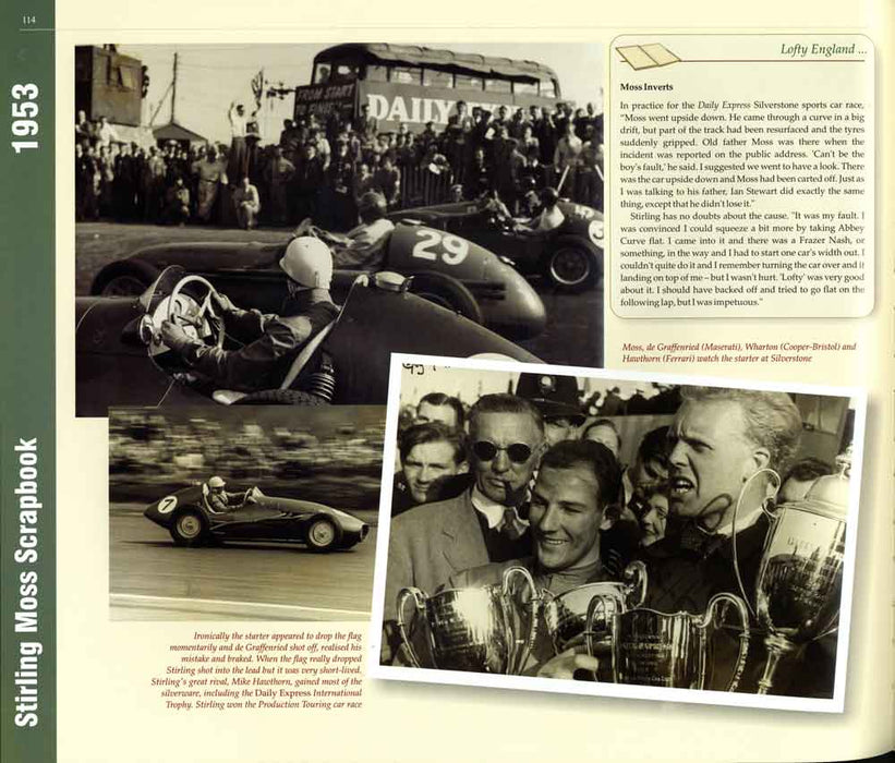 Stirling Moss with Mike Hawthorn